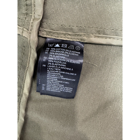 Military Style Olive Blazer Double Row Metal Button Jacket Regency Steampunk 8 - Picture 5 of 9